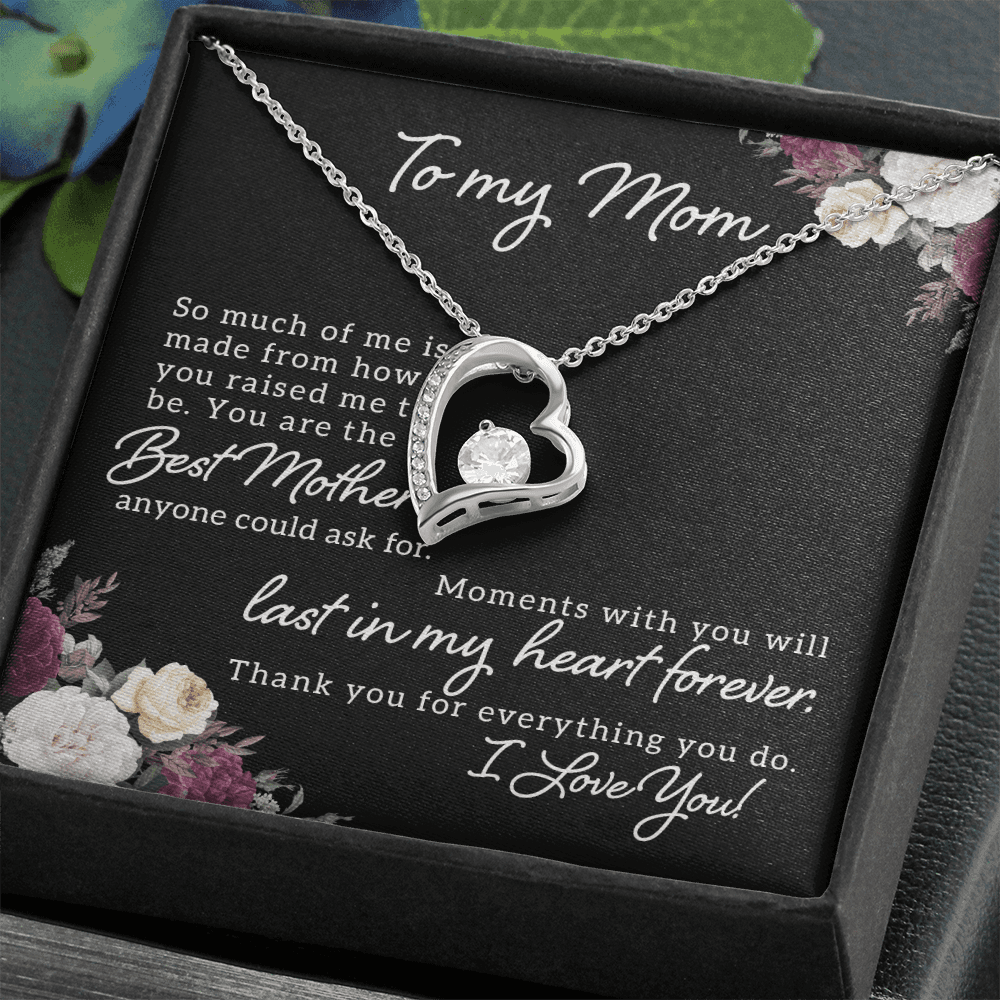 To my mom so much of me is made from