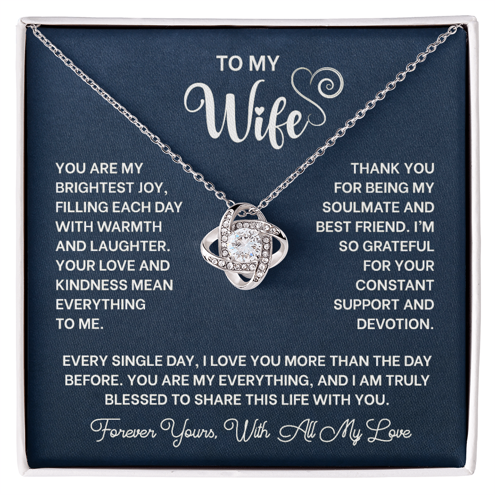 You Are My Brightest Joy Filling Each Day - Necklace For Anniversary, Birthday, Valentine or Christmas