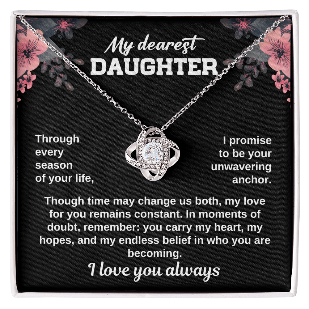 Through Every Season of Your Life - Necklace for Daughter