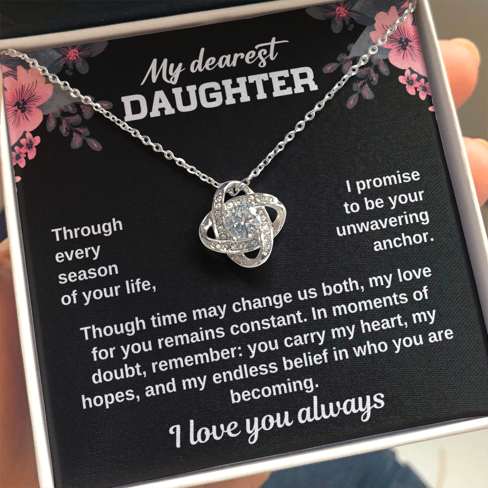 Through Every Season of Your Life - Necklace for Daughter