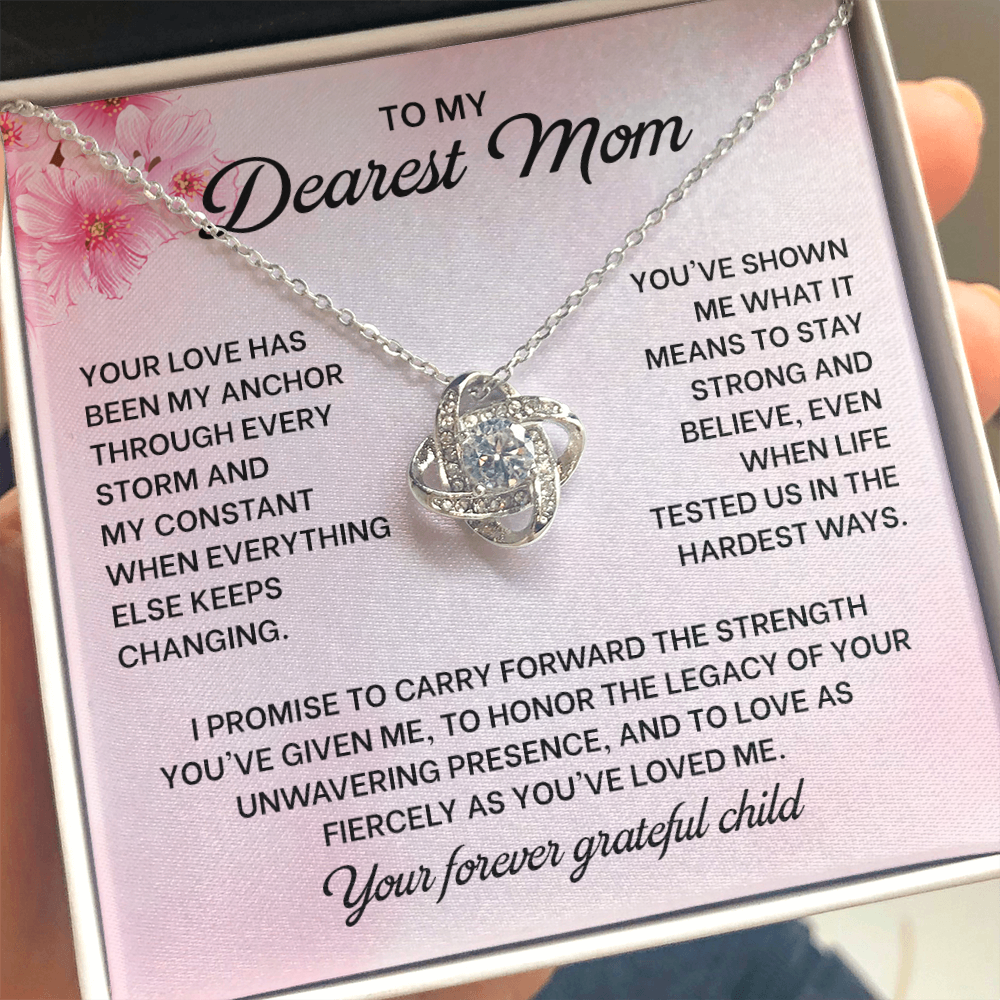 Your Love Has Been My Anchor Through Every Storm - Necklace for Mother