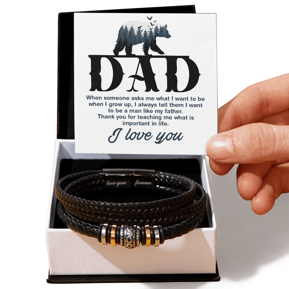 Dad, When Someone Asks Me Bracelet